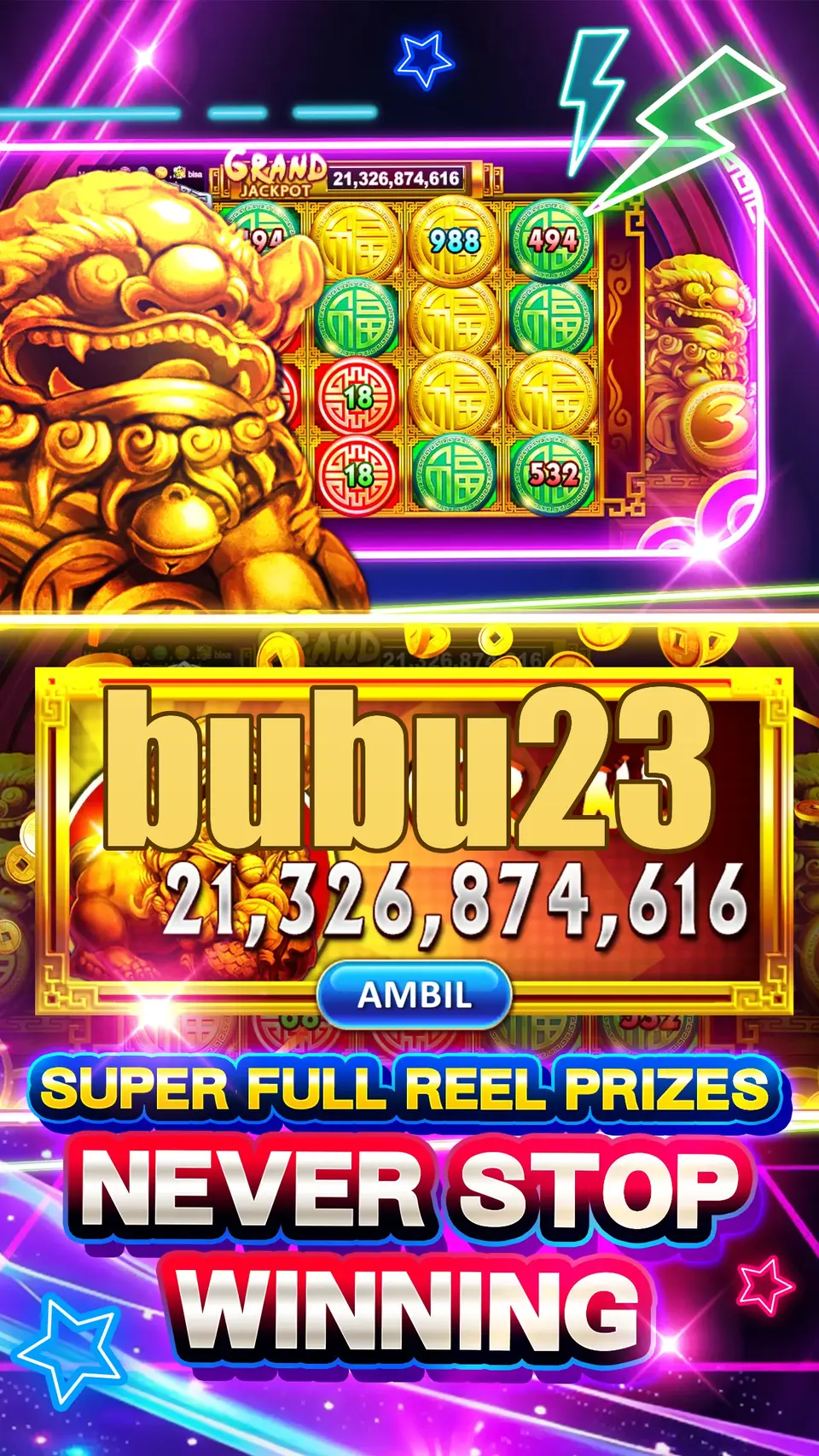 bubu23 Masuk